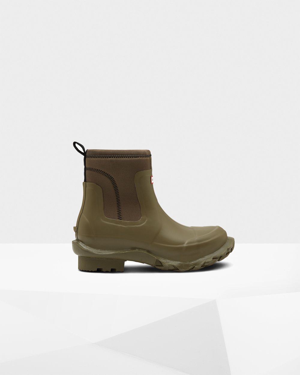 Bottes Chelsea Hunter Stella Mccartney X Femme Vert Olive AMBHFJE-92